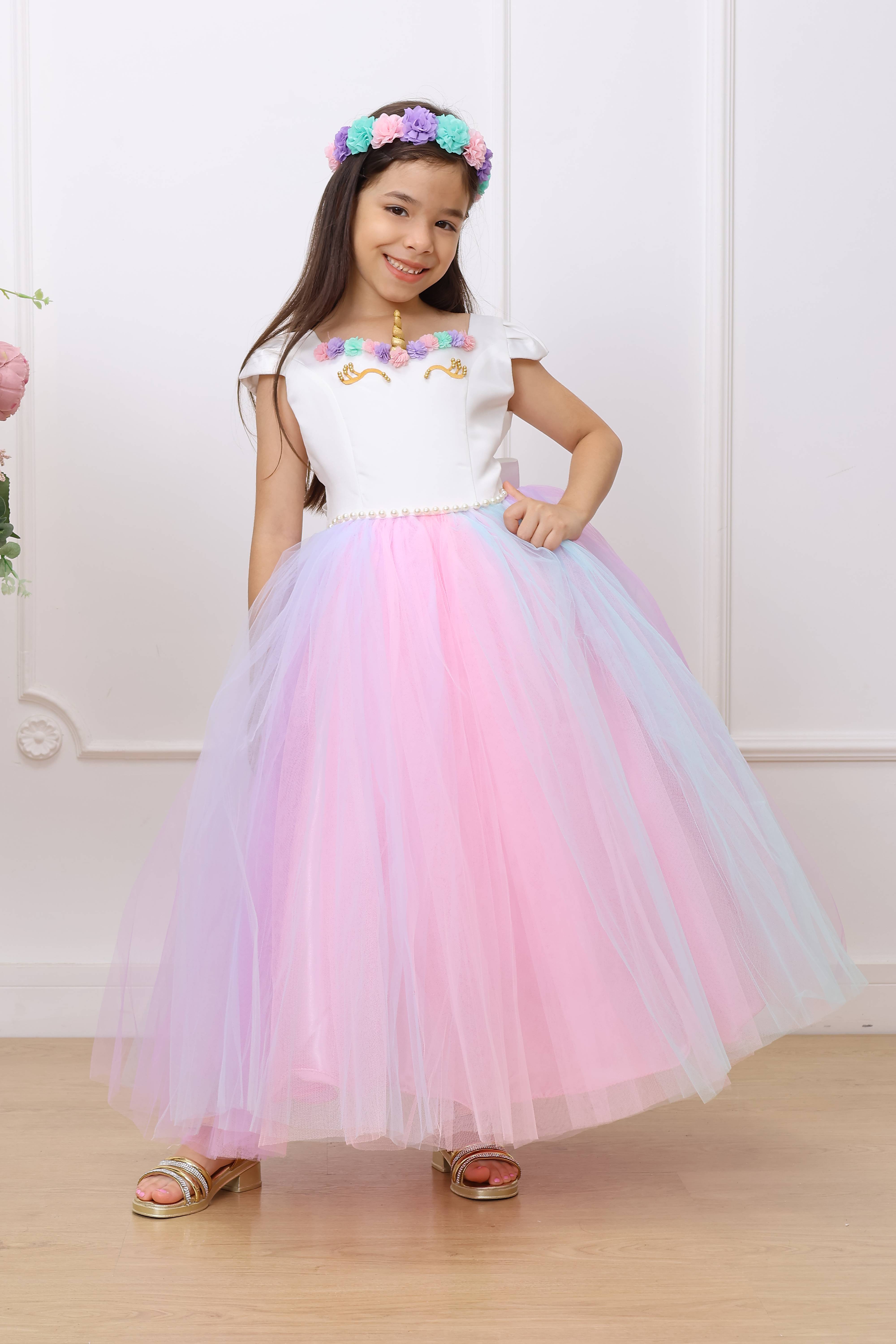 Tul Vestidos De Años Unicornio E Hija Vestidos De Unicornio Para